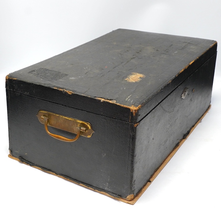 A Cardeilhac strong box. Condition - poor